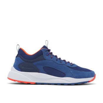 Columbia Sneakers Heren, Pivot Mid Waterproof DonkerGrijs Oranje, 73JLPTSGZ